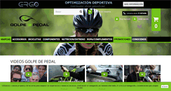 Desktop Screenshot of golpedepedal.com